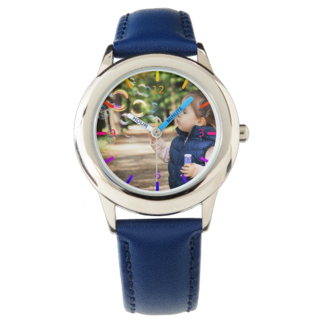 Benutzerdefiniertes Foto Armbanduhr (Vorderseite)