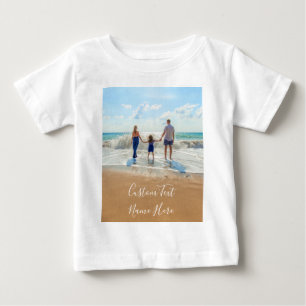 Benutzerdefiniertes Foto Baby T - Shirt Ihre Fotos