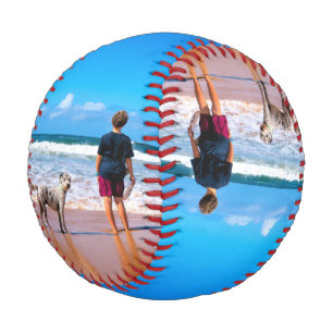 Benutzerdefiniertes Foto Baseball Ihre Fotos mit H