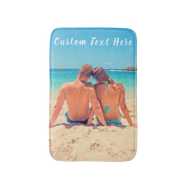 Benutzerdefiniertes Foto Bath-Mat Ihrer Liebe Foto Badematte (Vorderseite Vertikal)
