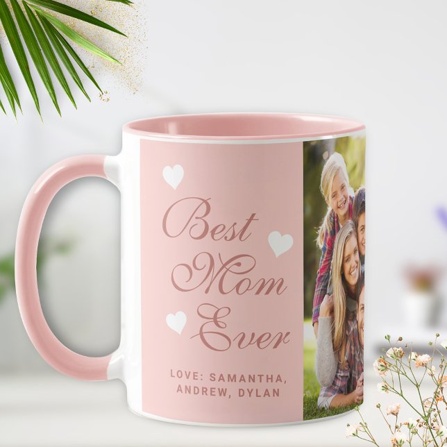 Benutzerdefiniertes Foto Beste Mama je Tasse (Von Creator hochgeladen)