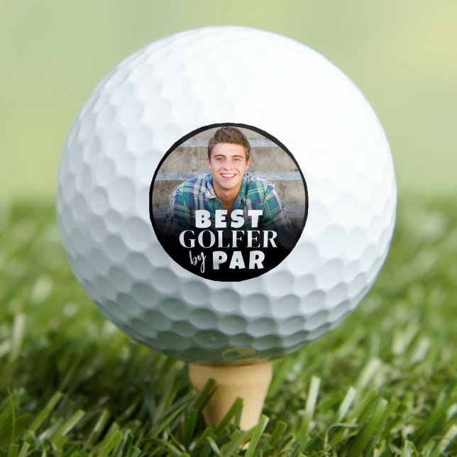 Benutzerdefiniertes Foto Bester Golfer Golfball (Create your Own Photo Golf Balls)