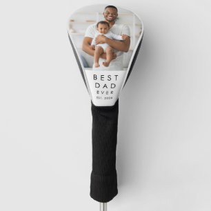 Benutzerdefiniertes Foto Bester Vater Aller Zeiten Golf Headcover