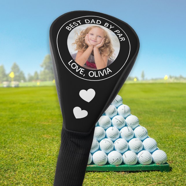 Benutzerdefiniertes Foto Bester Vater nach Par Sch Golf Headcover (Von Creator hochgeladen)