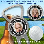 Benutzerdefiniertes Foto Bester Vater Par Personal Pitchgabel<br><div class="desc">Bester Vater Par ... Zwei Ihrer Lieblingssachen, Golf und Ihr Kind ! Jetzt kannst du dein Kind mitnehmen, während du 18 Löcher spielst. Überraschen Sie den Vater und den Golf Lover mit diesem niedlichen Foto, dem speziell für den Golfball geeigneten Werkzeug und dem passenden Golfzubehör. Passen Sie diese Golfball-Marker mit...</div>