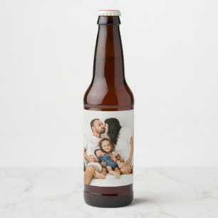 Benutzerdefiniertes Foto Bierflaschenetikett