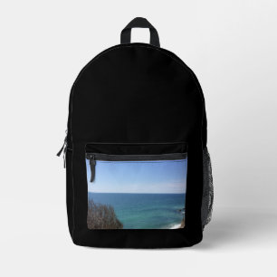 Benutzerdefiniertes Foto Bild schwarz personalisie Bedruckter Rucksack