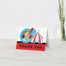 Benutzerdefiniertes Foto Circus Geburtstag Danke N