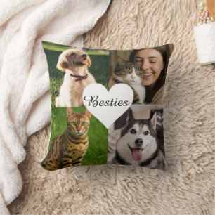 Benutzerdefiniertes Foto-Collage-Geschenk für Begl Kissen