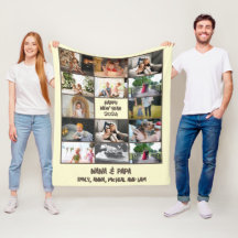 Benutzerdefiniertes Foto Collage Neues Jahr Gesche