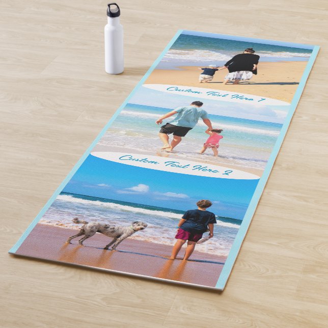 Benutzerdefiniertes Foto Collage Yoga Mat Ihre Fot Yogamatte (Beispiel)