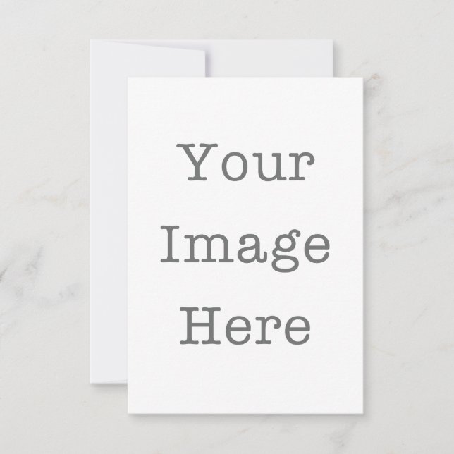 Benutzerdefiniertes Foto Dankeschön Karte Personal (Vorderseite)