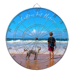 Benutzerdefiniertes Foto-Dart-Mainboard mit Text Dartscheibe