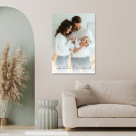 Benutzerdefiniertes Foto Denken Sie daran, diesen  Künstlicher Leinwanddruck<br><div class="desc">Kundenspezifisches Foto erinnern Sie sich an diesen Moment neues Baby. Ersetzen Sie einfach das Foto mit Ihrem eigenen Favoriten der Porträtausrichtung und der hohen Auflösung. Romantisches Sprichwort Denken Sie daran: Dieser Moment ist in einem eleganten Set-Skript am unteren Ende. Sie können die Farbe dieses Textes ändern, wenn nötig, um Ihr...</div>