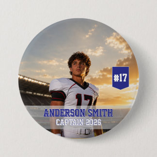Benutzerdefiniertes Foto des Fußballkapitäns MVP 2 Button