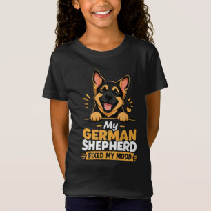 Benutzerdefiniertes Foto Deutscher Schäferhund Hat T-Shirt