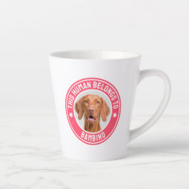 Benutzerdefiniertes Foto Dieser Mensch gehört zum  Milchtasse