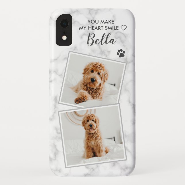 Benutzerdefiniertes Foto Dog Cat Pet Niedliches Zi Case-Mate iPhone Hülle (Rückseite)