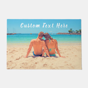 Benutzerdefiniertes Foto-Doormat für Fotos und Tex Fußmatte