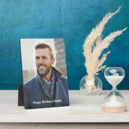 Benutzerdefiniertes Foto - Easel personalisieren Fotoplatte