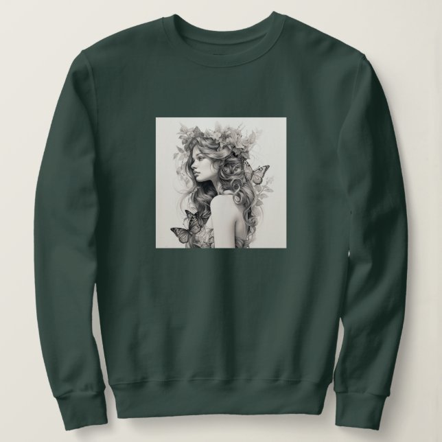 Benutzerdefiniertes Foto (Eigenes Foto und/oder ei Sweatshirt (Design vorne)