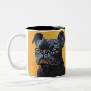 Benutzerdefiniertes Foto (Eigenes Foto und/oder ei Zweifarbige Tasse
