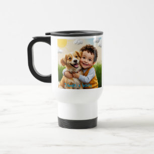 Benutzerdefiniertes Foto Einfaches Personalisierte Reisebecher