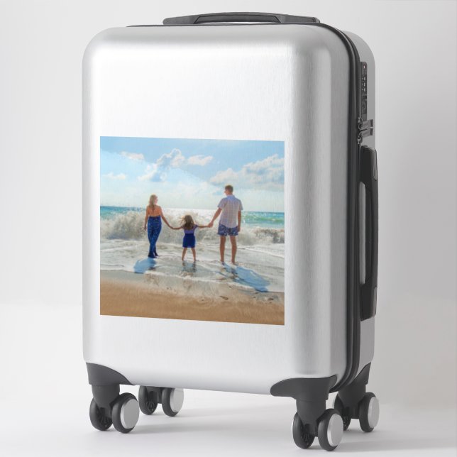 Benutzerdefiniertes Foto - Einzigartiges Design Pe Aufkleber (Koffer)