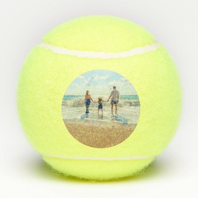 Benutzerdefiniertes Foto - Einzigartiges Design Pe Tennisbälle (Rückseite)