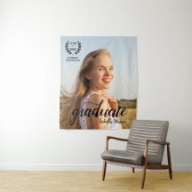 Benutzerdefiniertes Foto Elegantes Skript Grad Par