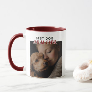 Benutzerdefiniertes Foto, EST-Jahr BEST DOG MUM JE Tasse