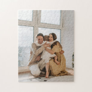Benutzerdefiniertes Foto Familie und Text Personal