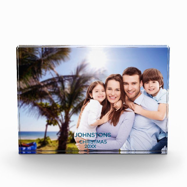 Benutzerdefiniertes Foto-Frame-Geschenk - Einzigar Fotoblock (Vorderseite)