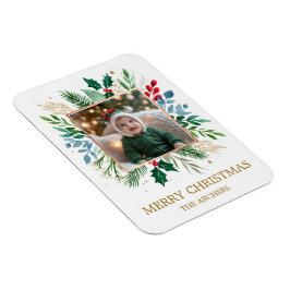 Benutzerdefiniertes Foto Frohe Weihnachten Wasserf Magnet