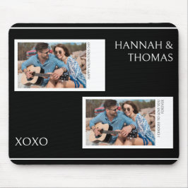 Benutzerdefiniertes Foto für den Schwarzen Minimal Mousepad