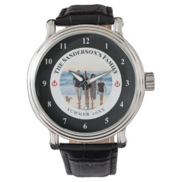 Benutzerdefiniertes Foto für die Familie in der An Armbanduhr