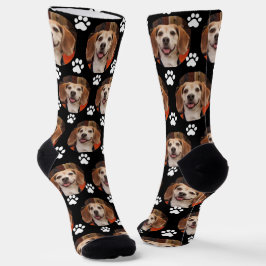 Benutzerdefiniertes Foto für Haustiere und Paw-Dru Socken