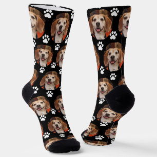 Benutzerdefiniertes Foto für Haustiere und Paw-Dru Socken