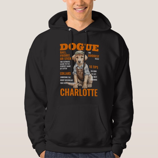 Benutzerdefiniertes Foto für Heimtiere Personalisi Hoodie (Vorderseite)