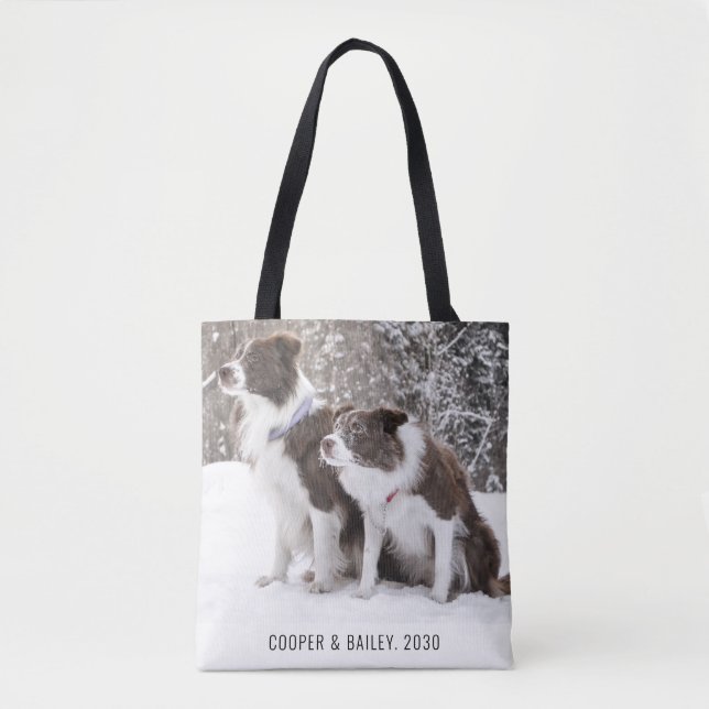 Benutzerdefiniertes Foto für Hunde Haustiere Tasche (Vorderseite)