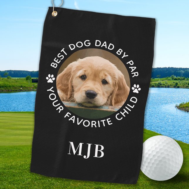 Benutzerdefiniertes Foto für Hunde Personalisiert  Golfhandtuch (Von Creator hochgeladen)