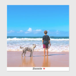 Benutzerdefiniertes Foto für Ihr eigenes Design -  Aufkleber