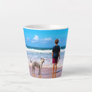 Benutzerdefiniertes Foto für Ihr eigenes Design -  Milchtasse