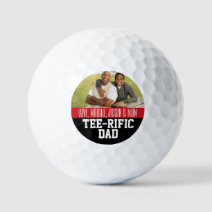 Benutzerdefiniertes Foto für T-Shirt-Rific Vater Golfball