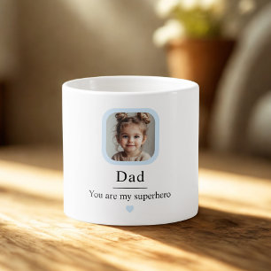 Benutzerdefiniertes Foto für Vater   "Du bist mein Espressotasse