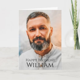 Benutzerdefiniertes Foto, Geburtskarte Karte