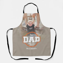 Benutzerdefiniertes Foto-Geschenk für Vater-Köche Schürze