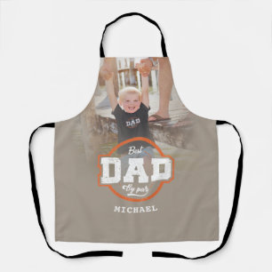 Benutzerdefiniertes Foto-Geschenk für Vater-Köche Schürze