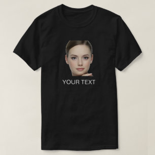 Benutzerdefiniertes Foto-Gesicht Geburtstags- oder T-Shirt