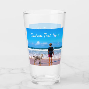 Benutzerdefiniertes Foto-Glas mit Ihren Fotos und Glas